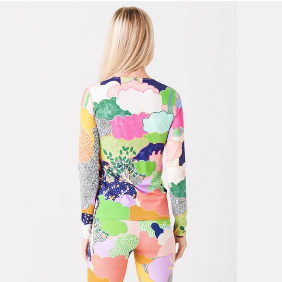 CeliaB | Lennox T-Shirt Pink Cloud Crewneck Top Stretch Performance Size XS - Picture 13 of 13